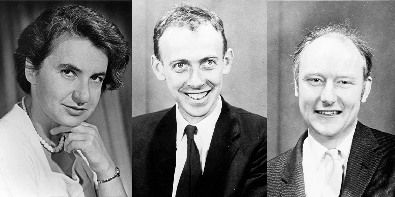 rosalind-franklin-james-watson-francis-crick