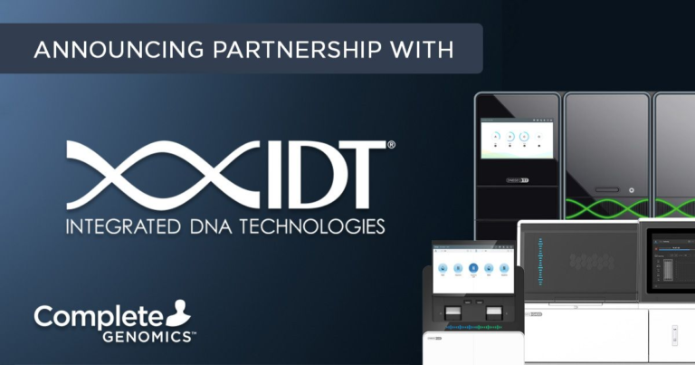 Complete Genomics Partners with Integrated DNA Technologies to Establish New Ecosystem of NGS Products